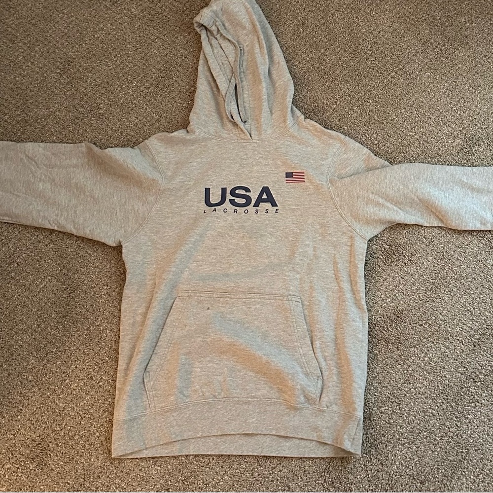 USA lacrosse hoodie